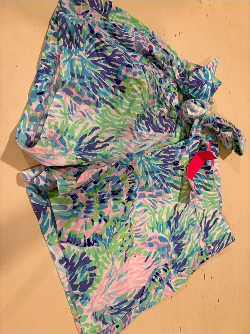 Lilly Pulitzer Kaden Stretch Shorts in Multi Tropical Print NWT 12